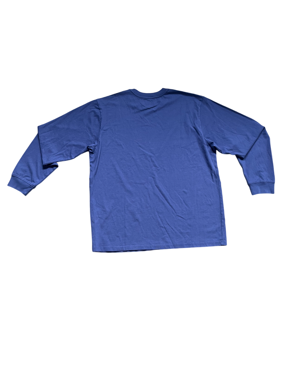 Supreme Longsleeve Embroidered Collar L Top Navy
