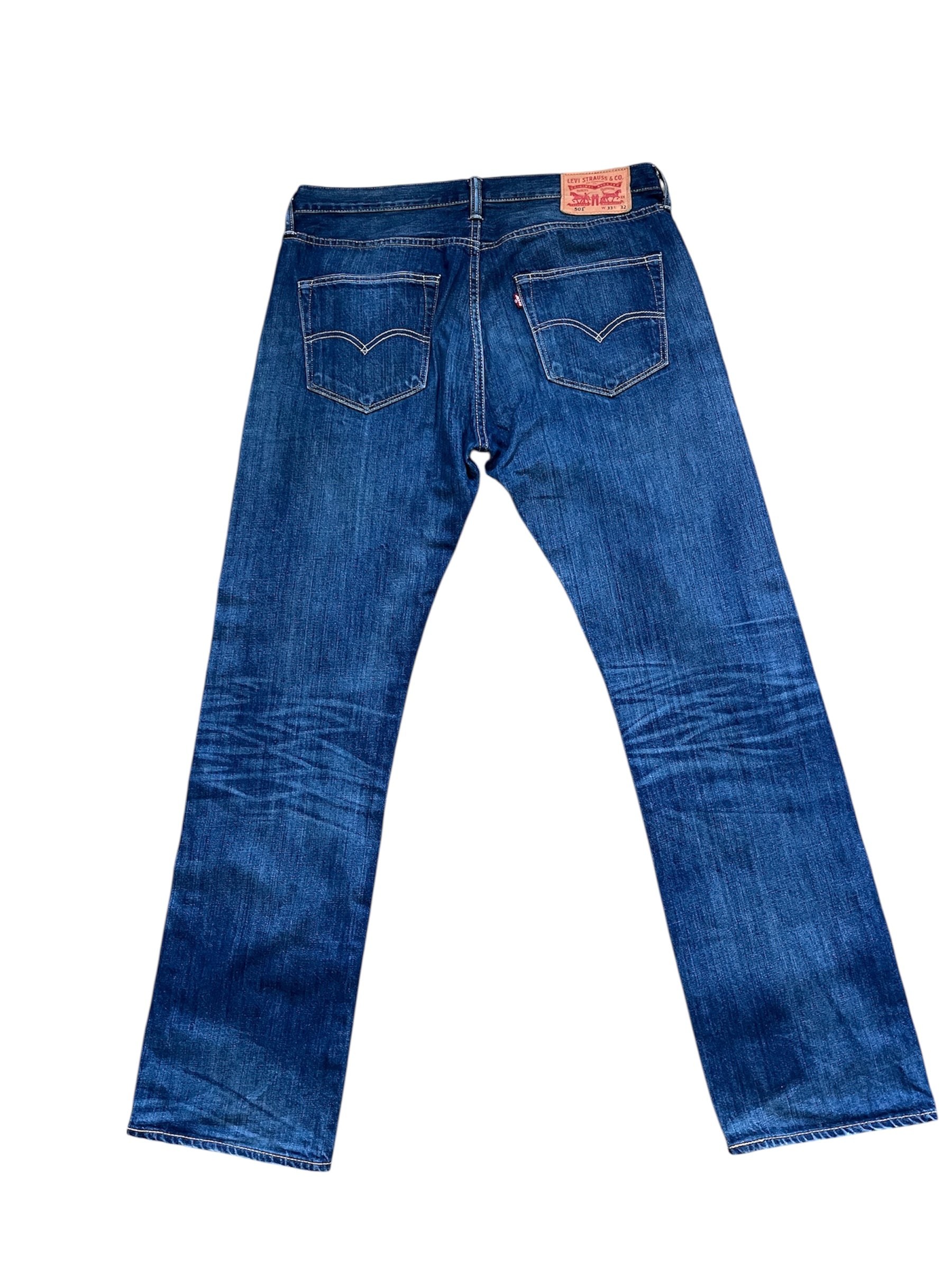 Washed Vintage Levi's Jeans 501 W33 L32